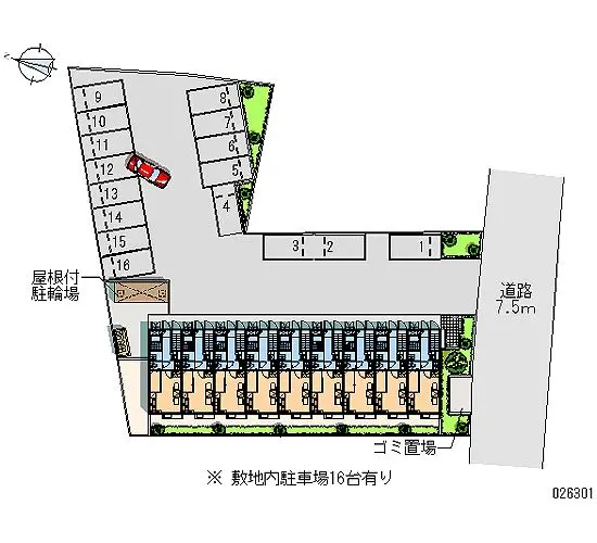 伊勢市辻久留３丁目 月極駐車場
